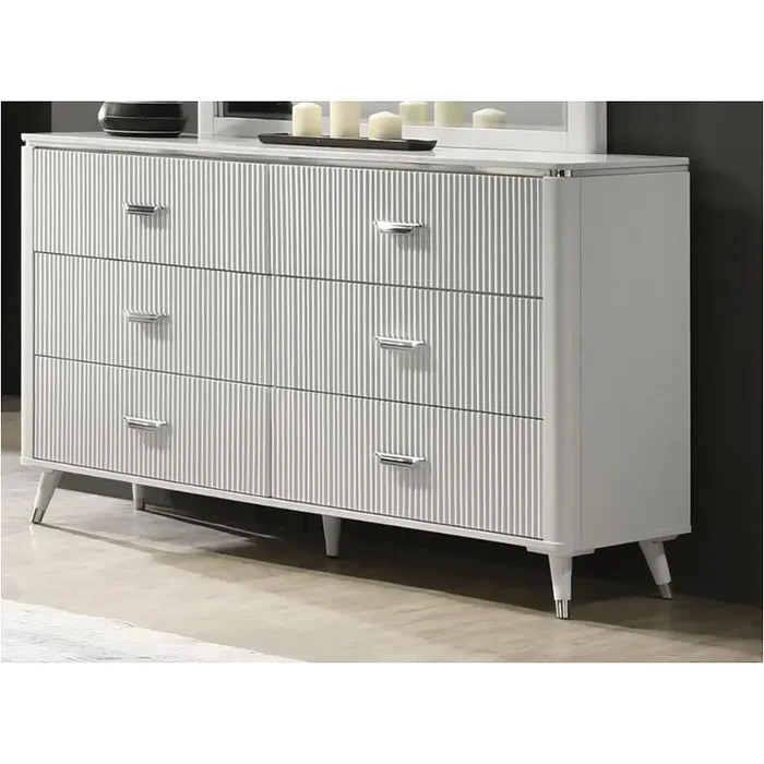 0308w-n45 Lifestyle 0308w Dresser, White