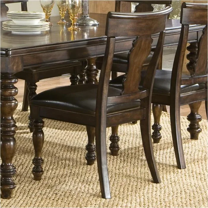 0760-240 Legacy Classic Furniture Havana Splat Back Side Chair