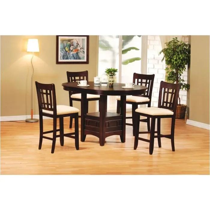 07675t Acme Furniture Lugano Lugano Bar Table (top/stand)