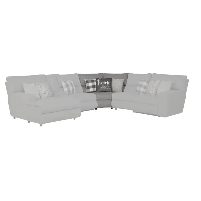 1508-1629-38 Catnapper Furniture Rockport Wedge – Grey/domino