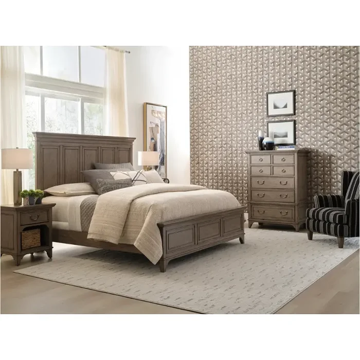 151-306 American Drew Furniture Carmine Asher King Panel Bed