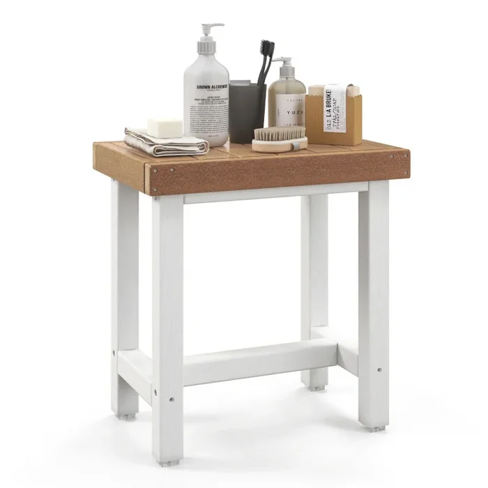 18 x 12 Inch Waterproof and Heavy Duty Bathroom Shower Stool