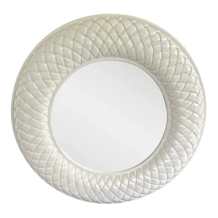 1960s Large Round Mirror by Windsor Art & Mirror Company
