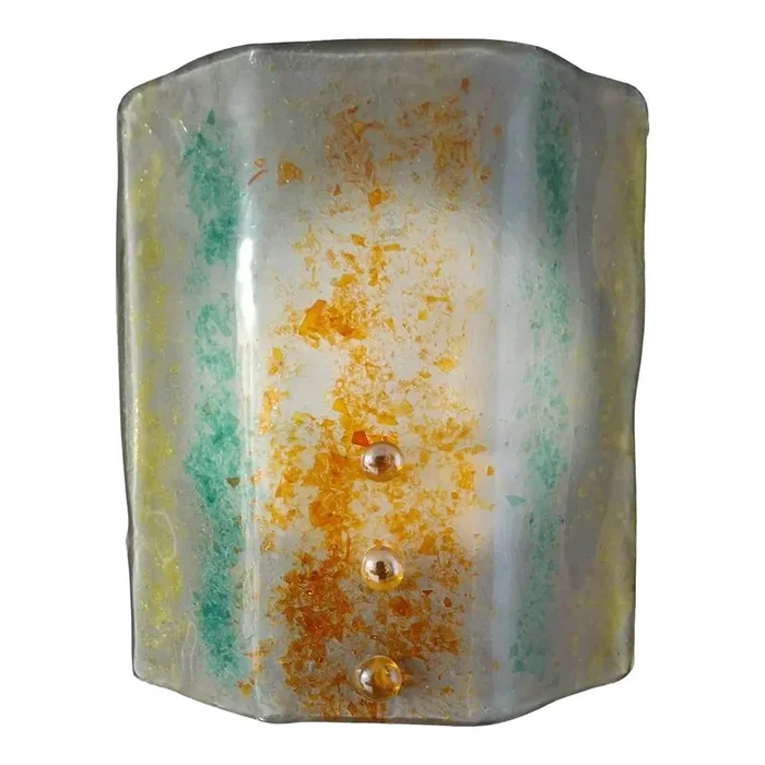 1960s Multicolored Murano Sconce