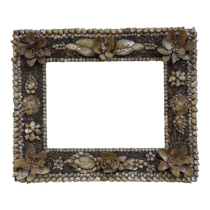1960s Shellwork Frame