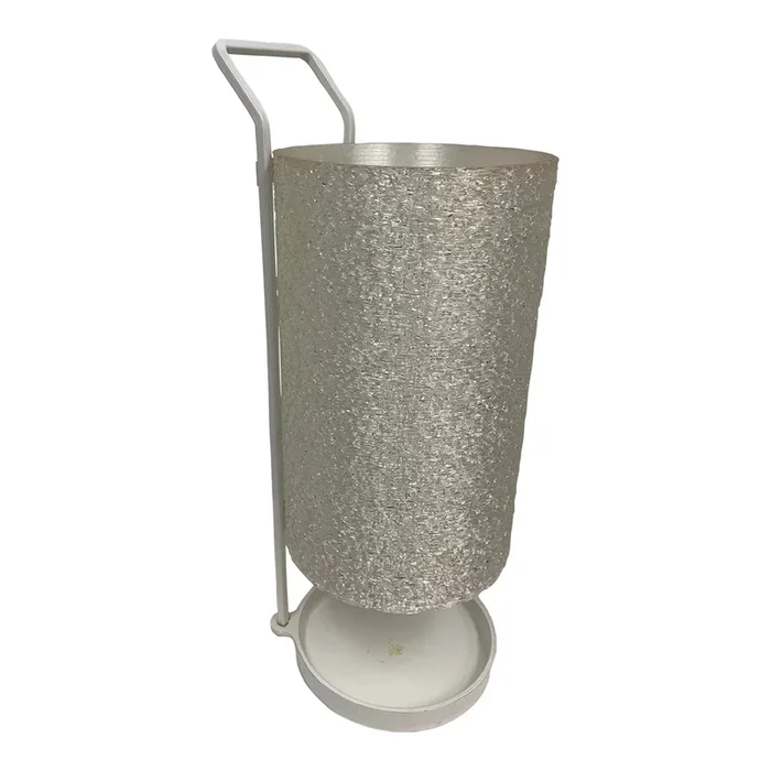 1970s German Umbrella Stand Powder Coated and Resin
