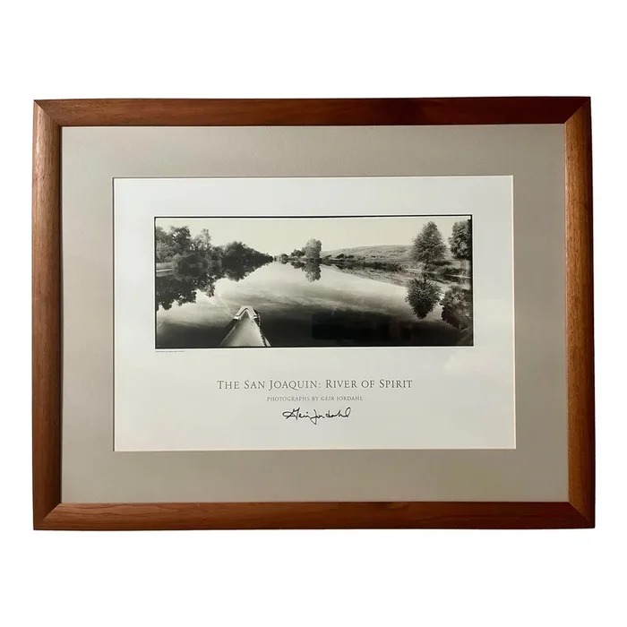 1993-1996 Canoe Journey, San Joaquin River Art Photograph by Geir Jordahl Signed