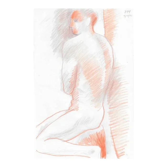 1996 James Bone Contemporary Male Nude
