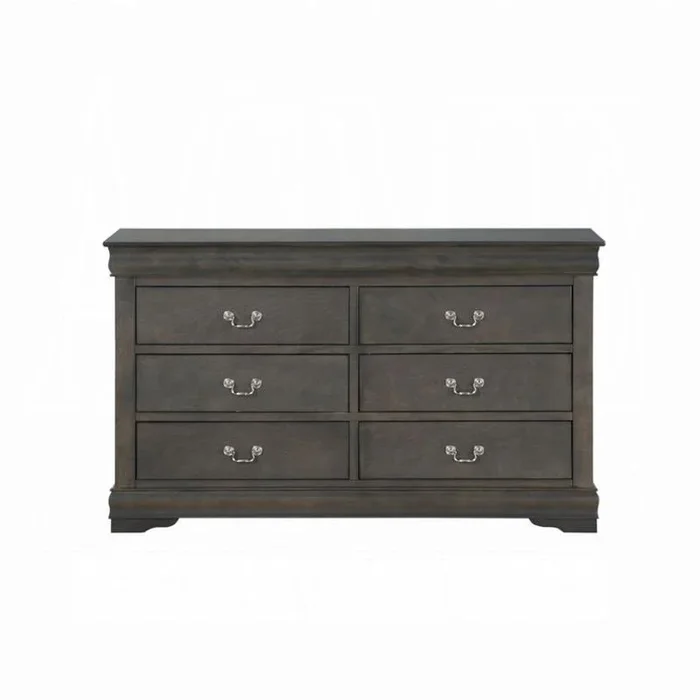 26795 Acme Furniture Louis Philippe – Dark Gray Dresser