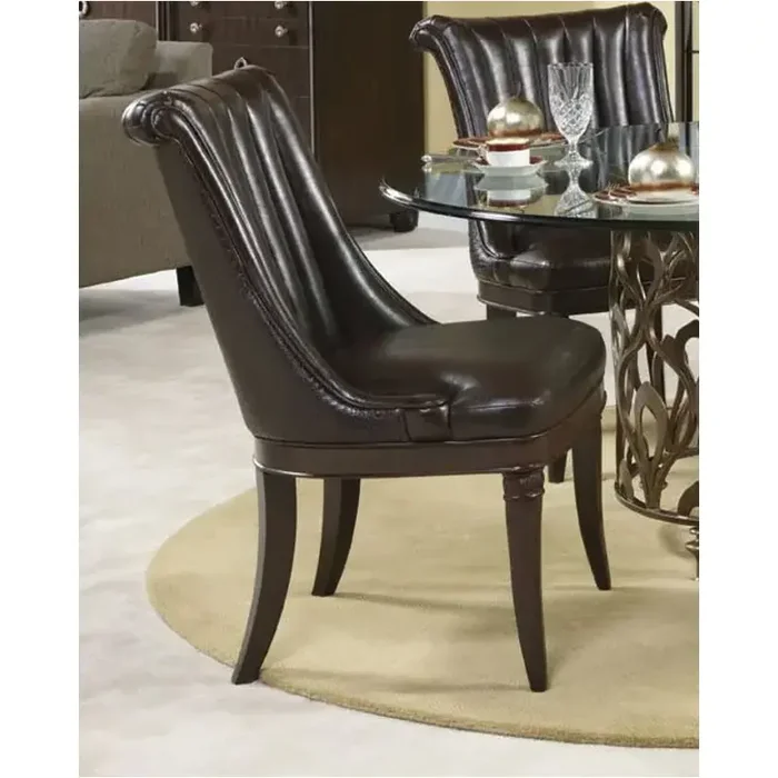 308-624 American Drew Furniture Bob Mackie Home Fabric Side Chair