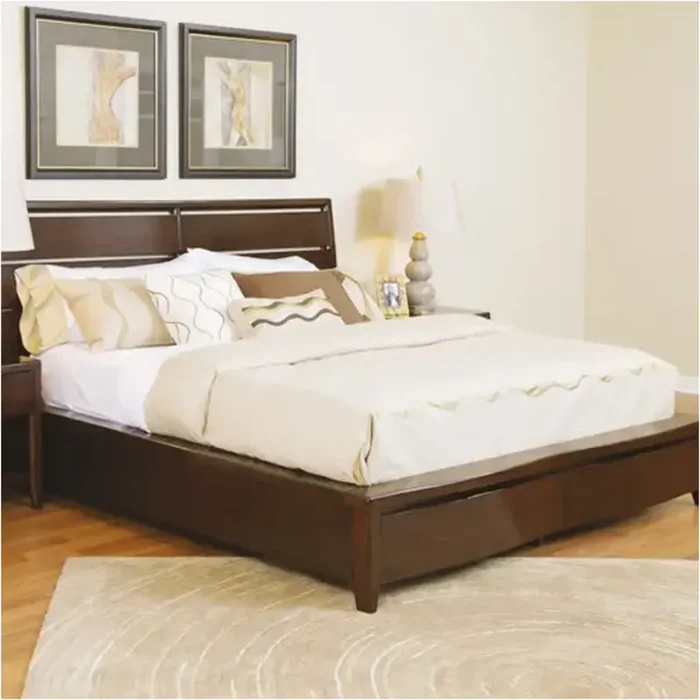 355180-st Pulaski Furniture Tangerine 355 Eastern King Panel Bed With Storage Fb