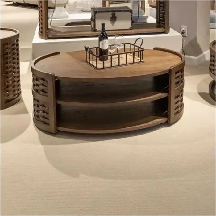 369-ot1010 Liberty Furniture Warren Park Oval Cocktail Table