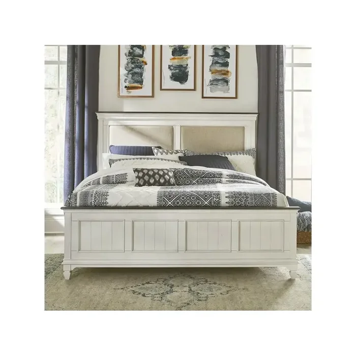 417-br15hu Liberty Furniture Allyson Park King Upholstered Bed