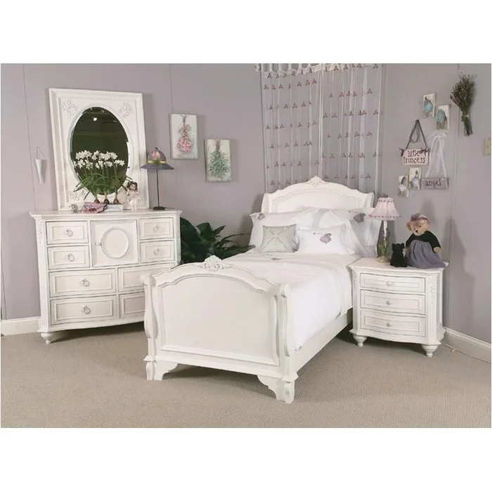 485-4303 Legacy Classic Furniture Enchantment Sleigh Hdbd 3/3 Twin