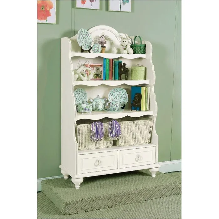 485-7200 Legacy Classic Furniture Enchantment Bookcase With 2 Baskets
