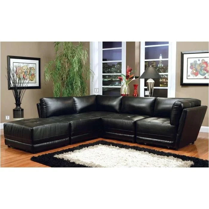500891 Coaster Furniture Kayson – Black Armless Chair