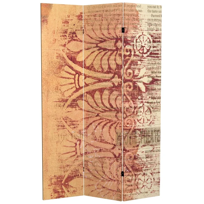 6 ft. Tall Yesterday Canvas Room Divider