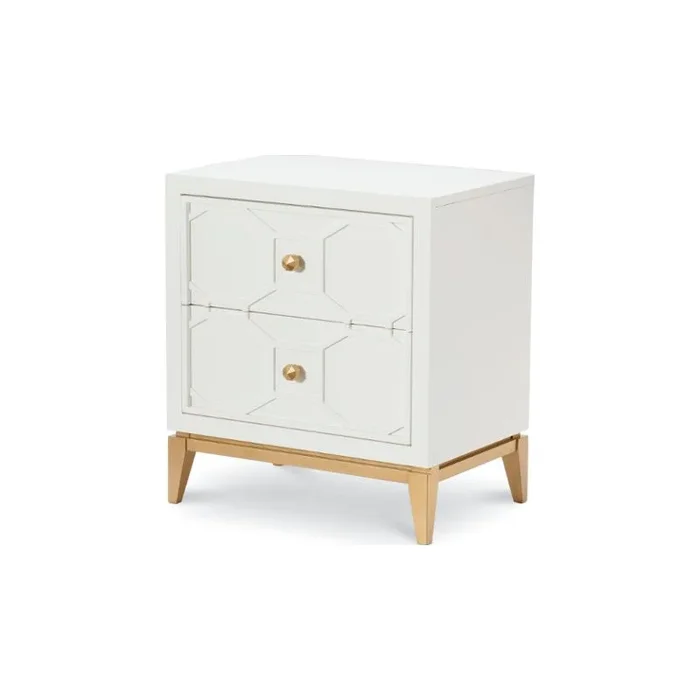 7810-3101 Legacy Classic Furniture Chelsea Night Stand With Decorative Lattice
