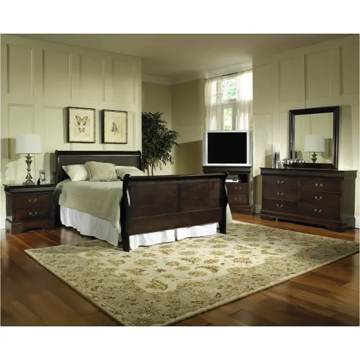 8070-242 Samuel Lawrence Furniture Bordeaux Full Sleigh Bed