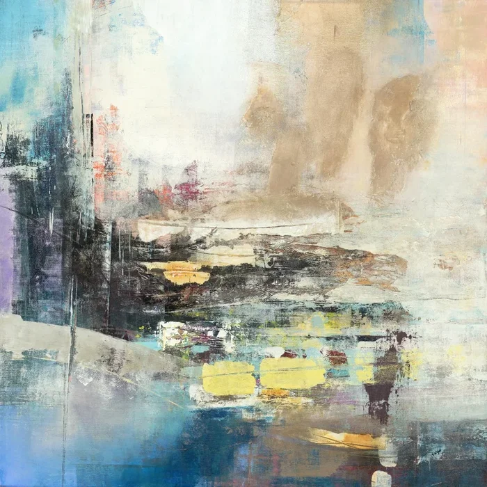 “Awaken I” Giant Art 54×54 Wall Art|Œuvre d’art murale Giant Art « Awaken I » 54 x 54