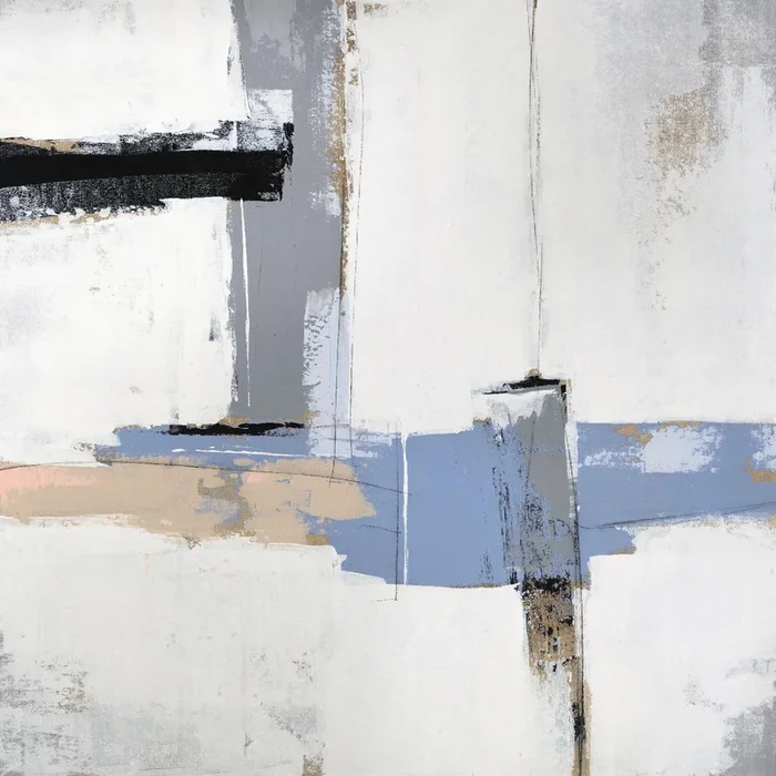 “Broken Edges I” Giant Art 72×72 Wall Art|Œuvre d’art murale Giant Art « Broken Edges I » 72 x 72
