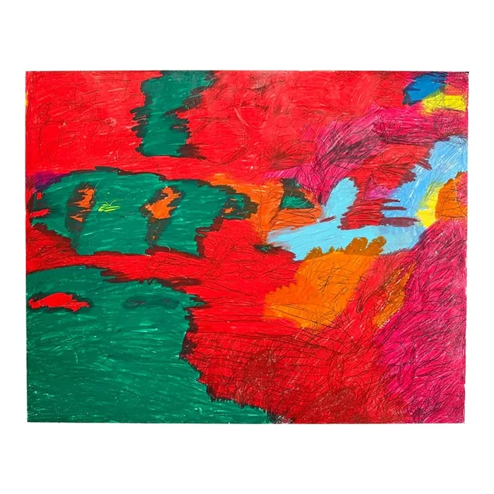 “Casa Señora II (P0700)” Original Contemporary Painting by Karla Alfaro