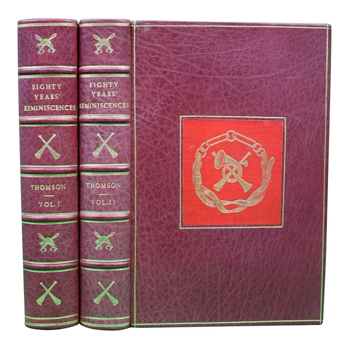 “Eighty Years’ Reminiscences Vol. I & Ii” 1904 Thomson, Anstruther