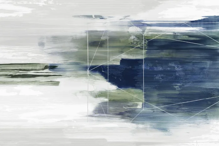 “Fading Forms” Giant Art 84×54 Wall Art|Œuvre d’art murale Giant Art « Fading Forms » 84 x 54