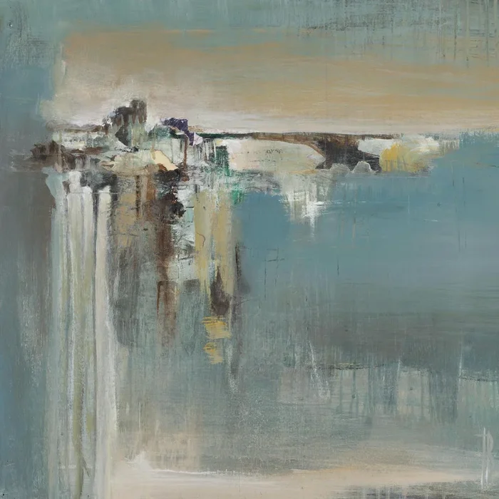 “Fragmented Fields” Giant Art 54×54 Wall Art|Œuvre d’art murale Giant Art « Fragmented Fields » 54 x 54