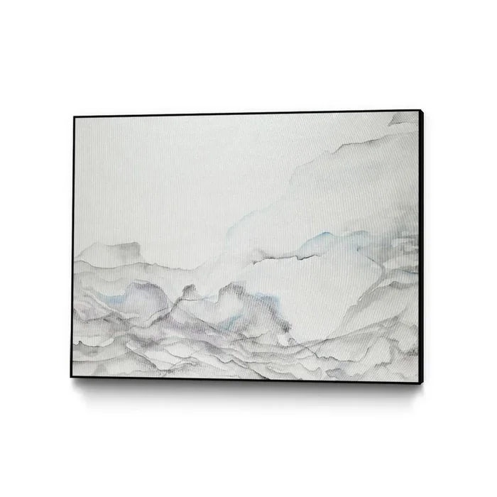 “Gentle Maturity” Canvas Framed Black 40×30 Wall Art|Œuvre d’art murale sur toile encadrée noire « Gentle Maturity » 40 x 30