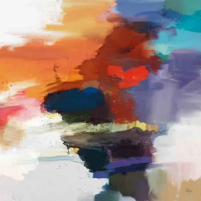 “Interplay” Giant Art 72×72 Wall Art|Œuvre d’art murale Giant Art « Interplay » 72 x 72
