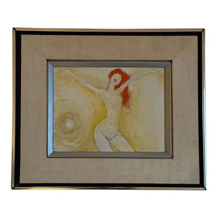 “Ode to the Sun”, an Original Painting by Alvin C. Hollingsworth, 1975