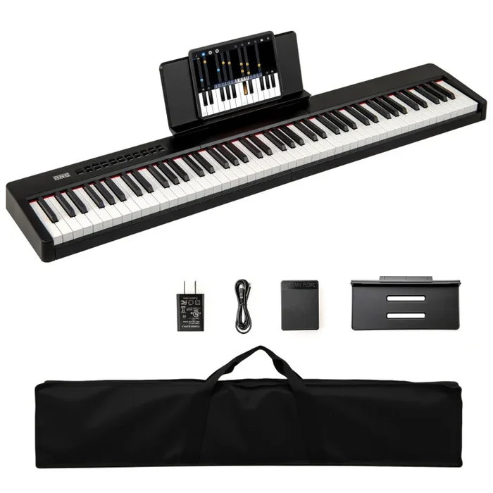 88 Keys Velocity-Sensitive Piano Keyboard with French DREAM Audio Source