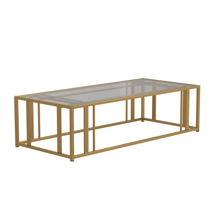 Adri Coffee Table (Matte Brass)