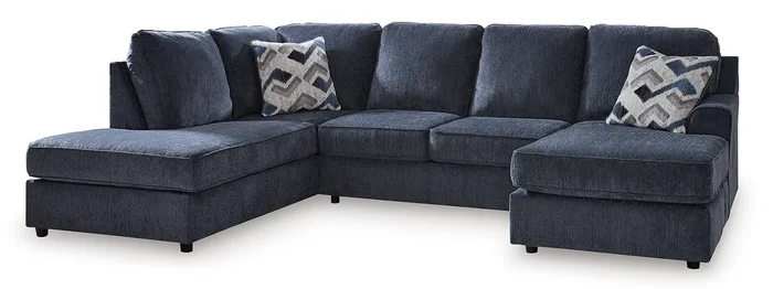 Albar Place Cobalt Left Chaise Sectional