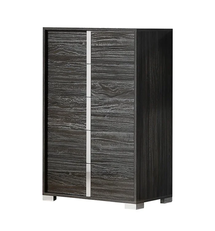 Alice Glossy Grey Chest