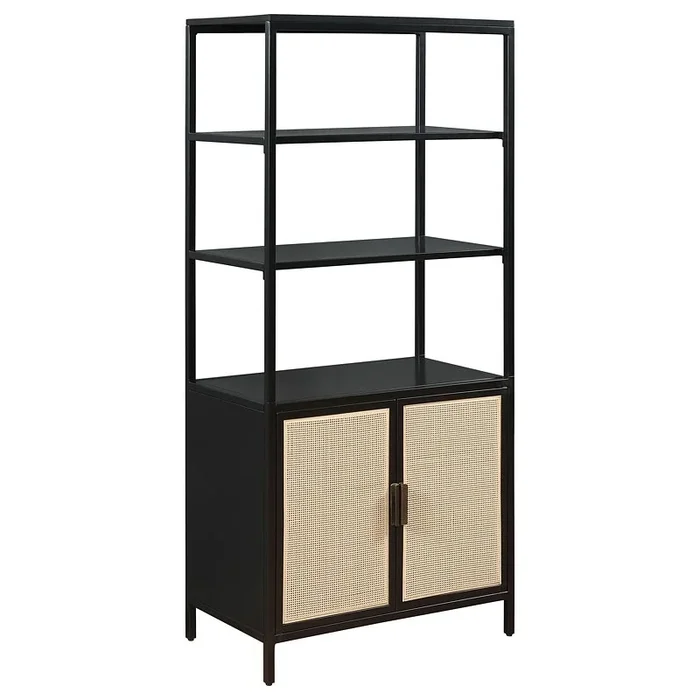 Amherst Tall Accent Cabinet (Black)