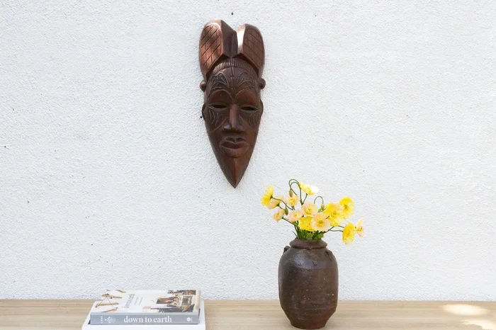 Ancestral Carved African Mask (Trade)