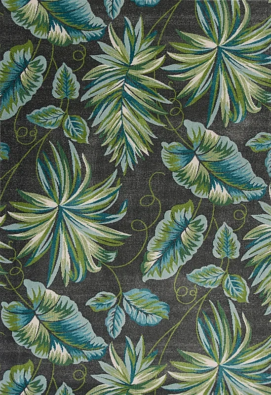 Aralia Grove Gray 7’10 x 10’10 Rug