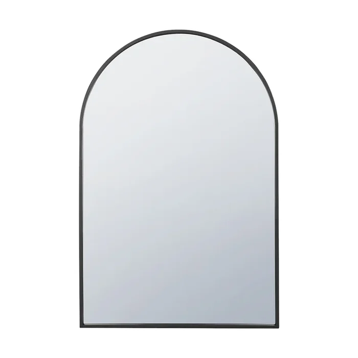 Arcus 24″ X 36″ Hand Crafted Architectural Mirror – Black|Miroir architectural Arcus 24 po x 36 po fabriqué à la main – noir