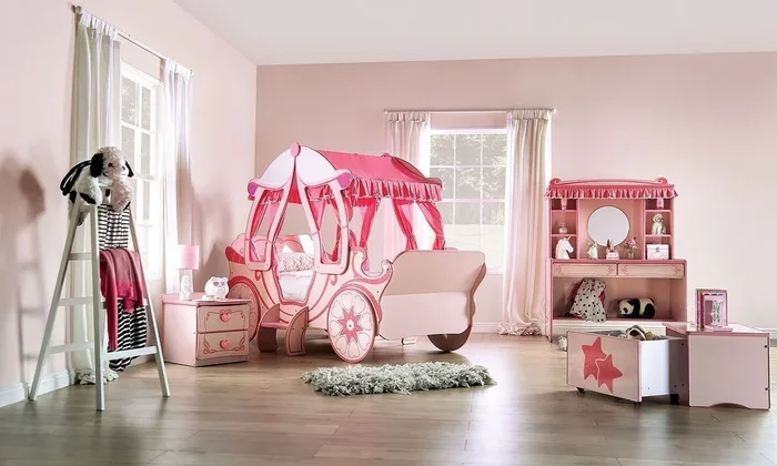 Arianna Princess Carriage Bedroom Set