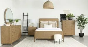 Arini 5-piece California King Bedroom Set Sand Wash