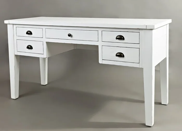 Artisans Craft Desk (Weathered White)