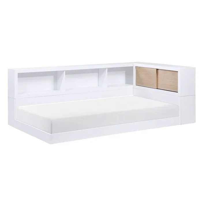 Asker Youth Bookcase Corner Bed