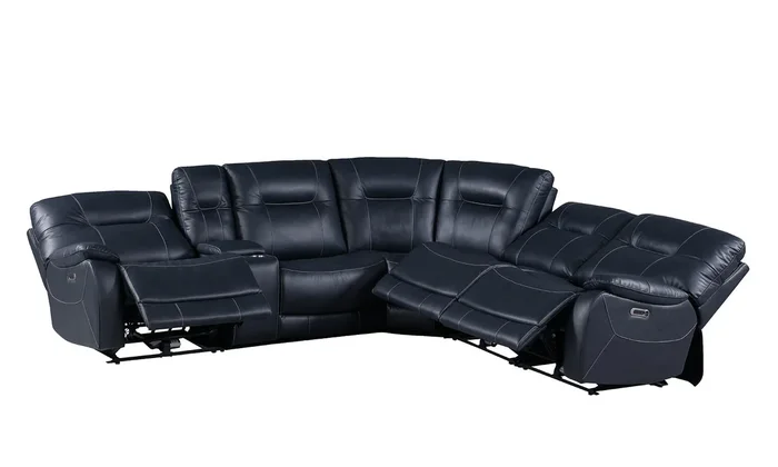 Axel Modular Power Reclining Sectional Set (Admiral)