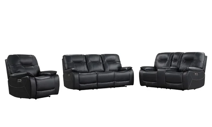 Axel Power Reclining Living Room Set (Admiral)