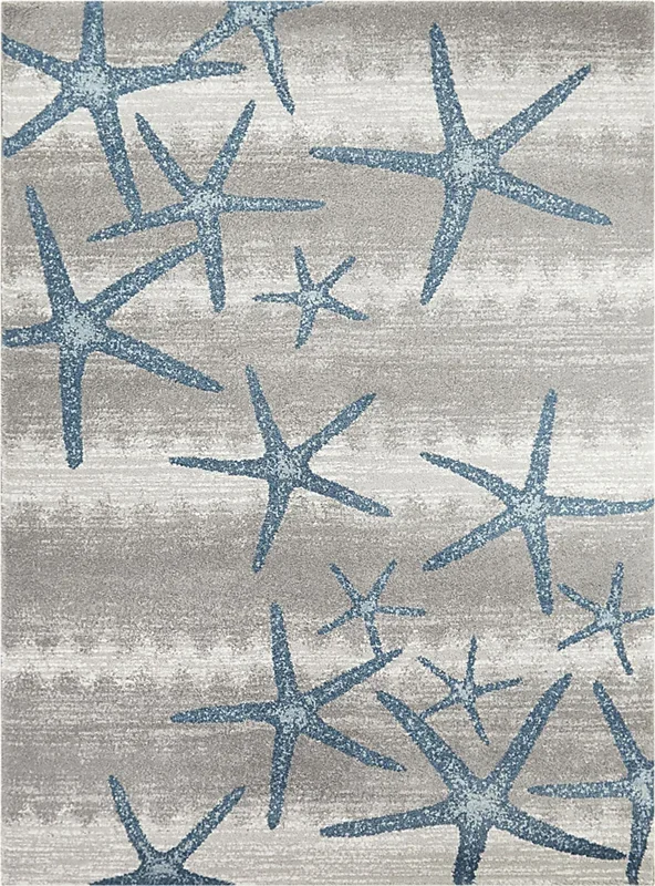 Baliwick Gray 5’3 x 7′ Rug