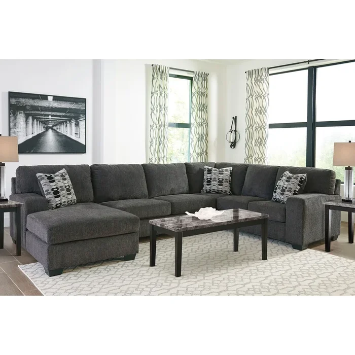 Ballinasloe Left Chaise Sectional and Recliner