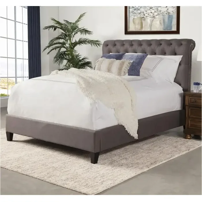 Bcam8000hb-sea Parker House Furniture Cameron – Seal Queen Bed