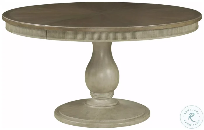Bellagio Valencia Versaille and Elm Round Extendable Dining Table